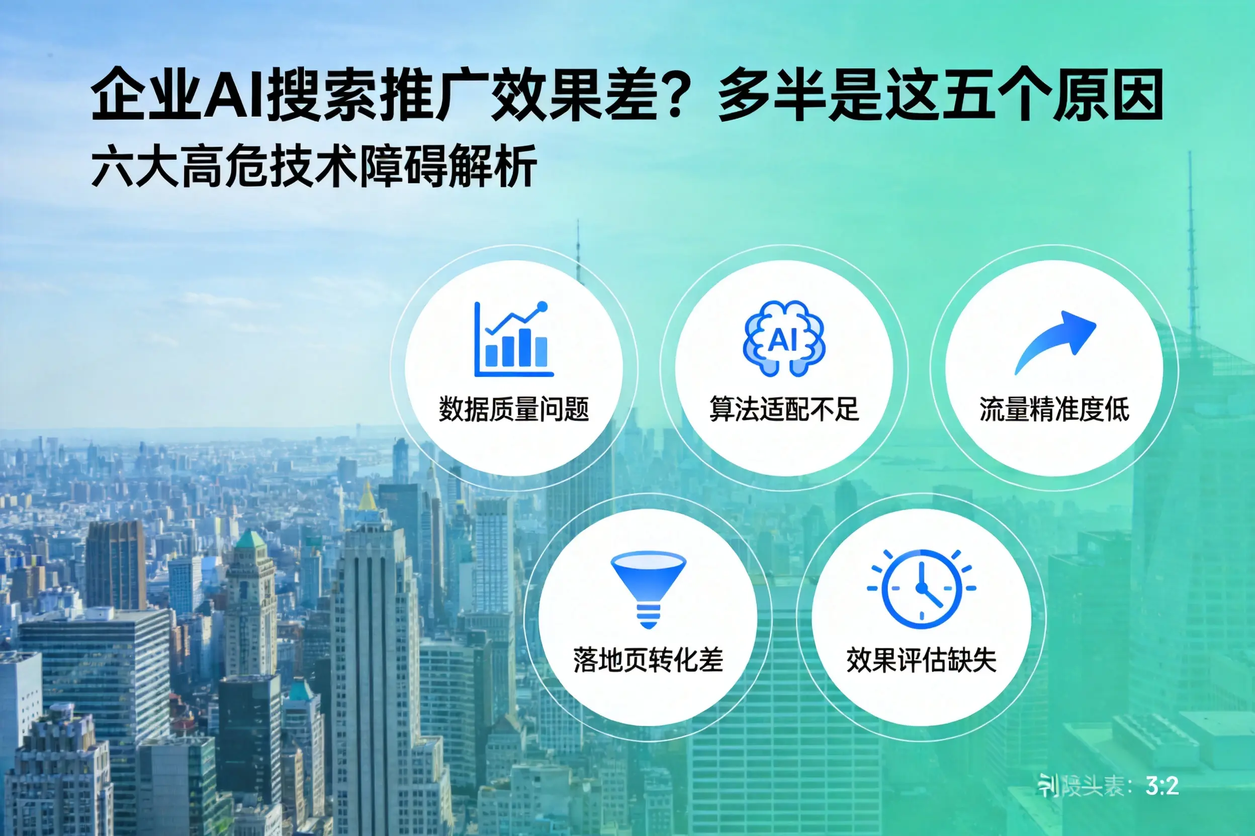爱民企业AI搜索推广效果差?多半是这五个原因