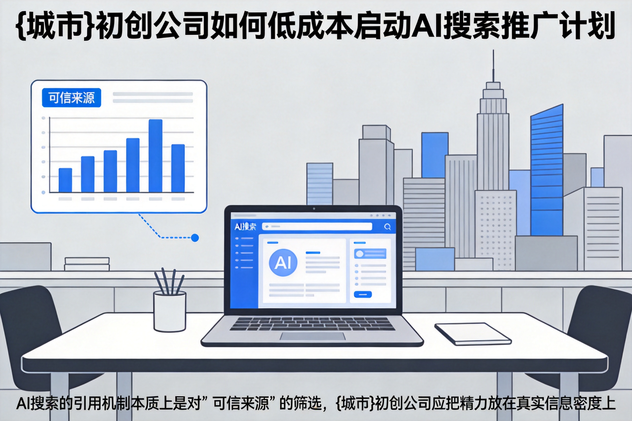 爱民初创公司如何低成本启动AI搜索推广计划